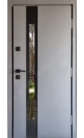 Вхідні двері «Холз», товщина полотна 96 мм, три контури ущільнення