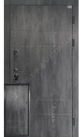 Вхідні двері «Іріда», 1.5 мм сталь, 75 мм товщина полотна
