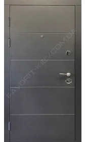 Уличная дверь «Либерта» металлизированная эмаль 1,8 мм сталь 90 мм. толщина полотна