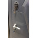 Вхідні двері модель «Марсель», 2 мм сталь, 98 мм товщина полотна, колір графіт