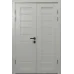 Двойные межкомнатные двери «Modern-02-2» цвет Белый Супермат