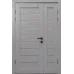 Межкомнатная полуторная дверь «Modern-02-half» цвет Бетон Кремовый