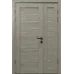 Межкомнатная полуторная дверь «Modern-02-half» цвет Дуб Пасадена