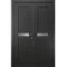 Міжкімнатні двійні двері «Modern-06-2» колір Антрацит