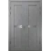 Міжкімнатні двійні двері «Modern-06-2» колір Бетон Кремовий