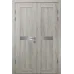 Міжкімнатні двійні двері «Modern-06-2» колір Крафт Білий