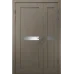 Межкомнатная полуторная дверь «Modern-06-half» цвет Какао Супермат