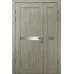 Межкомнатная полуторная дверь «Modern-06-half» цвет Дуб Пасадена