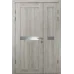 Міжкімнатні полуторні двері «Modern-06-half» колір Крафт Білий