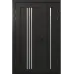 Міжкімнатні полуторні двері «Modern-24-half» колір Венге Південне