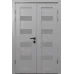 Двійні міжкімнатні двері «Modern-26-2» колір Бетон Кремовий