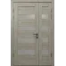 Межкомнатная полуторная дверь «Modern-26-half» цвет Дуб Пасадена