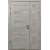 Міжкімнатні полуторні двері «Modern-26-half» колір Крафт Білий
