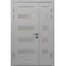 Міжкімнатні полуторні двері «Modern-26-half» колір Сосна Прованс