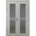 Распашная дверь «Modern-36-2» цвет Дуб Белый