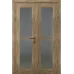 Распашная дверь «Modern-36-2» цвет Дуб Янтарный