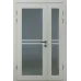 Міжкімнатні полуторні двері «Modern-36-half» колір Білий Супермат
