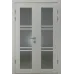 Распашная дверь «Modern-37-2» цвет Дуб Белый