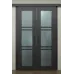 Межкомнатная двойная роторная дверь «Modern-37-2-slider» цвет Антрацит