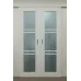 Міжкімнатні подвійні розсувні двері «Modern-37-2-slider» колір Білий Супермат