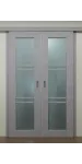 Межкомнатная двойная раздвижная дверь "Modern-37-2-slider "Фаворит