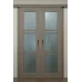 Міжкімнатні подвійні розсувні двері «Modern-37-2-slider» колір Какао Супермат