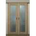 Межкомнатная двойная роторная дверь «Modern-37-2-slider» цвет Дуб Сонома