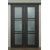 Межкомнатная двойная роторная дверь «Modern-37-2-slider» цвет Венге Южное