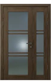 Межкомнатная полуторная дверь «Modern-37-half»‎ Фаворит