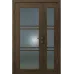 Межкомнатная полуторная дверь «Modern-37-half» цвет Дуб Портовый