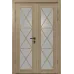 Распашные межкомнатные двери «Modern-45-2» цвет Дуб Сонома