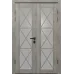 Распашные межкомнатные двери «Modern-45-2» цвет Крафт Белый