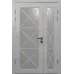 Межкомнатная полуторная дверь «Modern-45-half» цвет Сосна Прованс