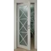 Міжкімнатні роторні двері «Modern-45-roto» колір Дуб Білий