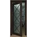 Міжкімнатні роторні двері «Modern-45-roto» колір Горіх Морений Темний