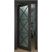 Міжкімнатні роторні двері «Modern-45-roto» колір Венге Південне