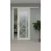 Міжкімнатні розсувні двері «Modern-45-slider» колір Білий Супермат