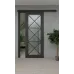 Межкомнатная раздвижная дверь «Modern-45-slider» цвет Венге Южное