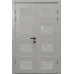 Розпашні міжкімнатні двері «Modern-62glass-2» колір Дуб Білий