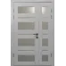Межкомнатная полуторная дверь «Modern-62-half» цвет Сосна Прованс
