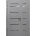 Міжкімнатні полуторні двері «Modern-63-half»‎ колір Бетон Кремовий