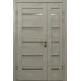 Міжкімнатні полуторні двері «Modern-63-half»‎ колір Дуб Пасадена