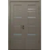 Розпашні міжкімнатні двері «Modern-64-2» колір Какао Супермат