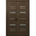 Розпашні міжкімнатні двері «Modern-64-2» колір Дуб Портовий