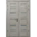 Распашные межкомнатные двери «Modern-64-2» цвет Крафт Белый
