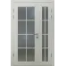 Полуторная дверь «Modern-68-half» цвет Белый Супермат