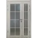 Полуторная дверь «Modern-68-half» цвет Крафт Белый