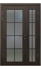 Межкомнатная полуторная дверь «Modern-68-half»‎ Фаворит