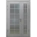 Полуторная дверь «Modern-69-half» цвет Бетон Кремовый