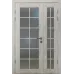 Полуторная дверь «Modern-69-half» цвет Крафт Белый